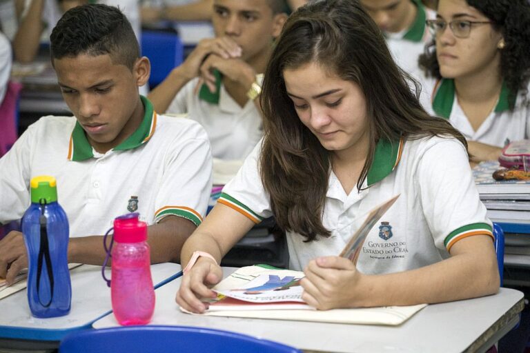 AULA DE EDUCACAO FISCALFOTOS: TIAGO STILLE/ GOV. DO CEARA