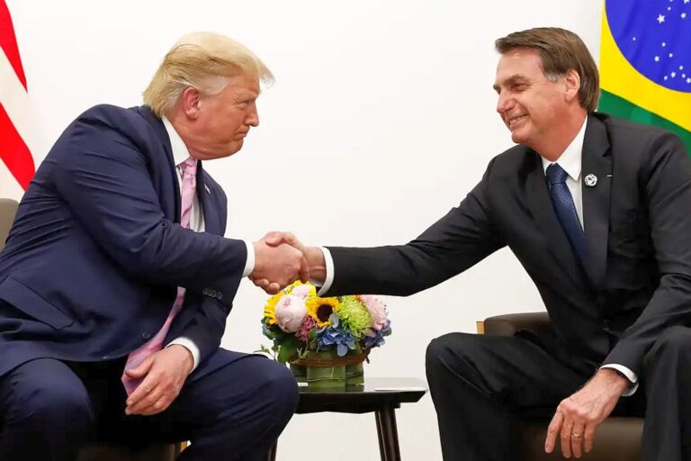 trump e bolsonaro