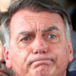 Brasília (DF), 26/03/2025  - Ex-presidente Jair Bolsonaro durante declaração a imprensa após virar Réu no STF. Foto: Lula Marques/Agência Brasil