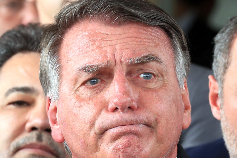 Brasília (DF), 26/03/2025  - Ex-presidente Jair Bolsonaro durante declaração a imprensa após virar Réu no STF. Foto: Lula Marques/Agência Brasil