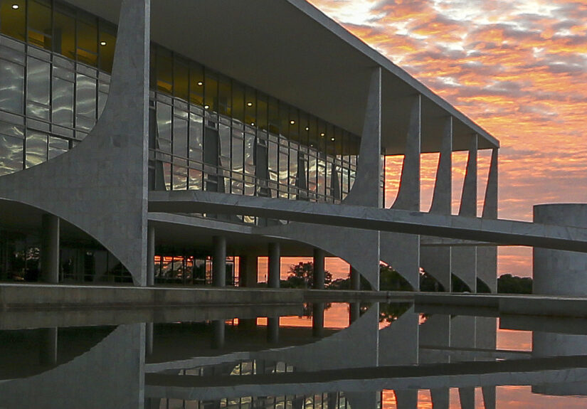 Palácio do Planalto é o local de trabalho da Presidência do Brasil