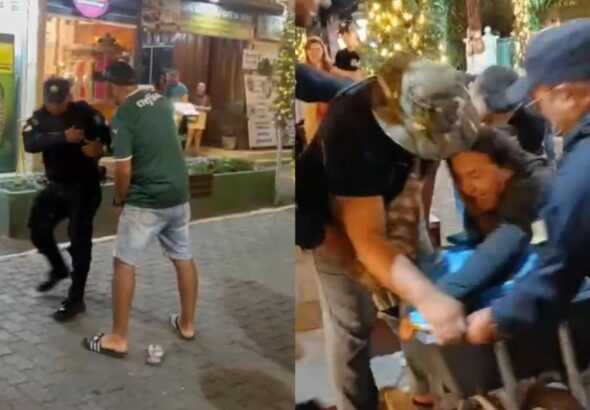 Ação de ordenamento em Guaramiranga termina em confusão entre Guarda Municipal e ambulantes