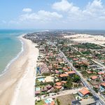 Cumbuco,Beach,,Famous,Place,Near,Fortaleza,,Ceara,,Brazil.,Aerial,View.
