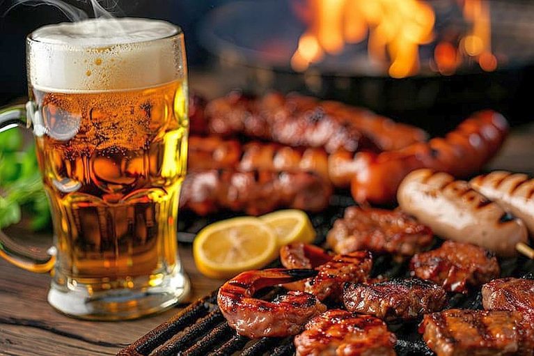 cerveja-e-churrasco