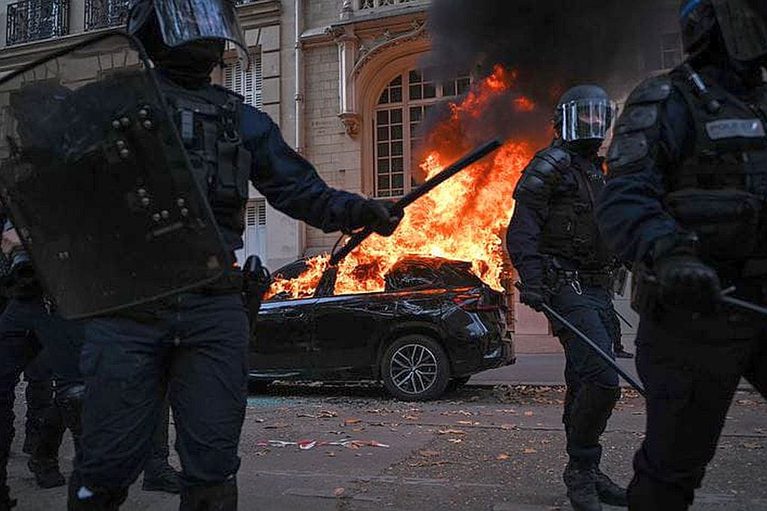 manifestação-frança